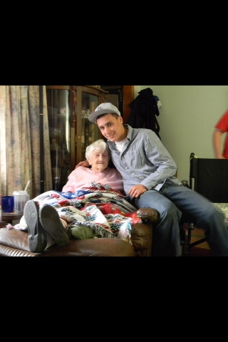 Of a world without you. Wish I could tell you I love you. Nana watch over me